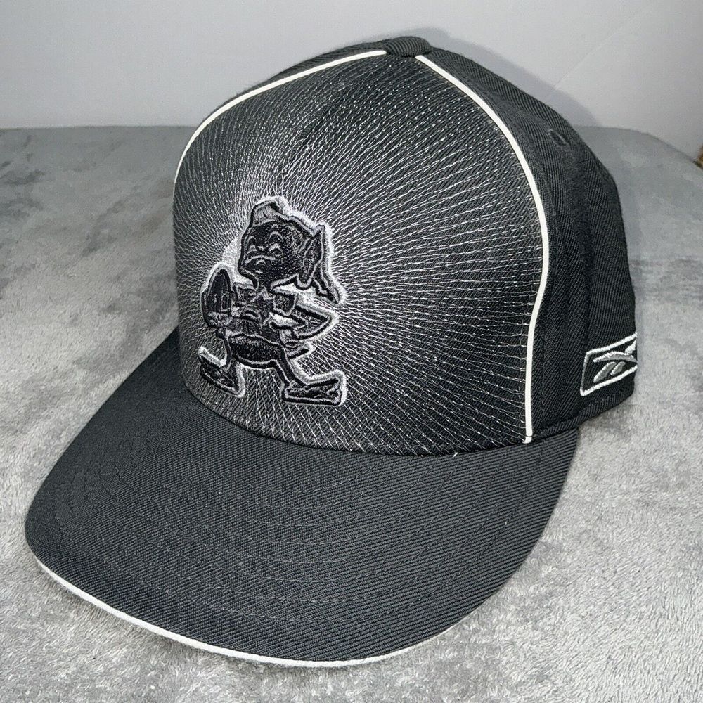 Reebok Cleveland Browns Brownie‎ The Elf Fitted Hat SZ 7 1/2 NFL Browns